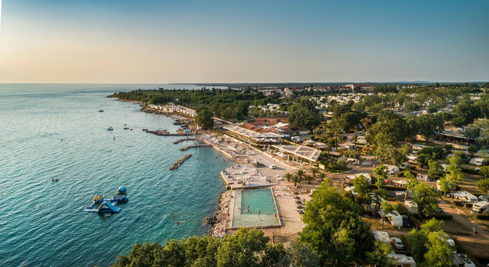 Aminess Planet Camping Maravea Resort - Pitches Novigrad Istria Kültér fotó
